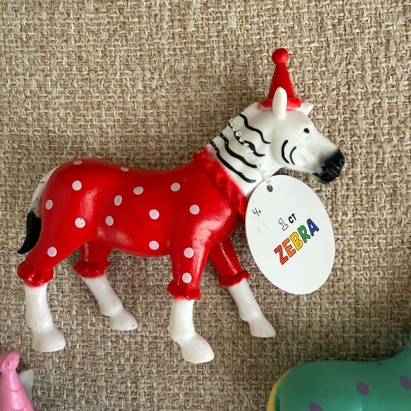 Target Zoo Circus Carnival Party Animal decorations new nwt set of 5 - Picture 6 of 7